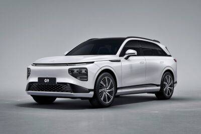 Xpeng G9: электрический флагманский SUV со встроенным 5D-кинотеатром - kolesa.ru - Китай