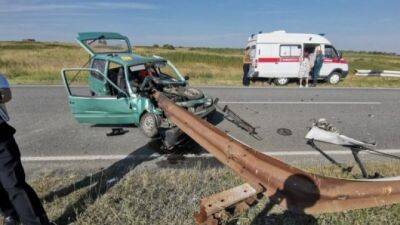 В Челябинской области водитель погиб, врезавшись в ограждение - usedcars.ru - Челябинская обл.