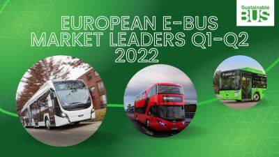 Каждый третий новый городской автобус в Европе не имеет вредных выбросов - autocentre.ua - Германия - Франция - Англия - Испания - Италия