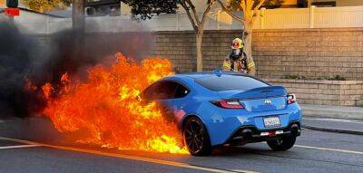 Toyota GR86 загорелась через 12 часов после четырехмесячного ремонта - autocentre.ua - Сша - штат Калифорния - штат Аризона