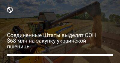 Энтони Блинкен - Соединенные Штаты выделят ООН $68 млн на закупку украинской пшеницы - biz.liga.net - Украина - Сша - Южный - Эфиопия