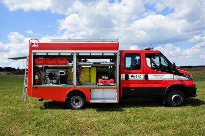 Iveco Daily - IVECO Daily превратили в мощную пожарную автоцистерну - autocentre.ua - Чехия - Гана