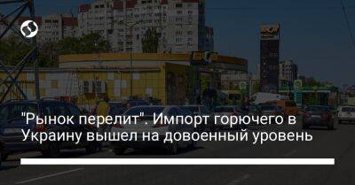 Денис Кудин - "Рынок перелит". Импорт горючего в Украину вышел на довоенный уровень - biz.liga.net - Украина