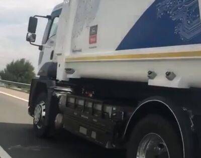Ford Trucks - На дорогах замечен электрический мусоровоз Ford Trucks (видео) - autocentre.ua - Украина
