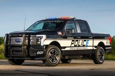 Електропікап Ford вступив на службу до поліції - news.infocar.ua - Сша