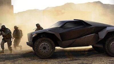 Бронированный Buggy Hunter создали для виртуальных боев в пустыне - auto.24tv.ua - Эмираты