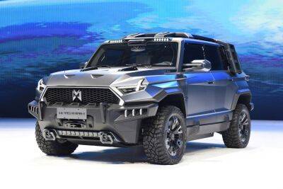 Dongfeng Mengshi M-Terrain: китайский аналог GMC Hummer EV станет серийным в 2023 году - kolesa.ru - Китай
