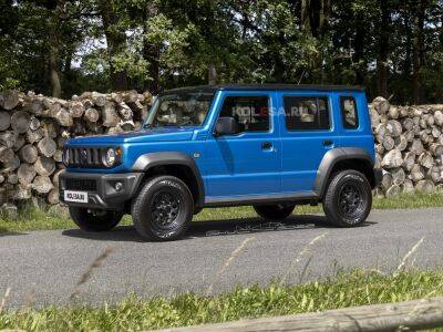 Suzuki Jimny - Пятидверный Suzuki Jimny: новые изображения - kolesa.ru - Россия