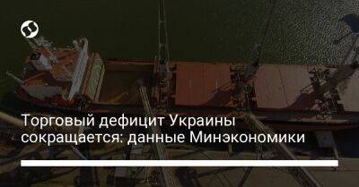 Тарас Качка - Торговый дефицит Украины сокращается: данные Минэкономики - biz.liga.net - Украина - Евросоюз
