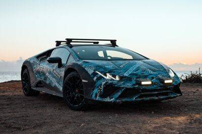 Lamborghini Huracan - Lamborghini показала внедорожную версию Huracan Sterrato на новых фото и видео - kolesa.ru