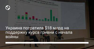 Сергей Николайчук - Украина потратила $18 млрд на поддержку курса гривни с начала войны - biz.liga.net - Украина - Сша