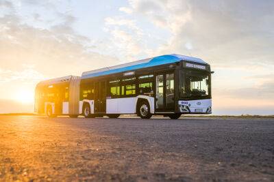 Solaris показал 18-метровый автобус на водороде - autocentre.ua - Германия - Италия - Швейцария - Берлин - Польша
