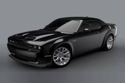 Hemi V (V) - Dodge представил лимитированный Challenger Black Ghost - autostat.ru