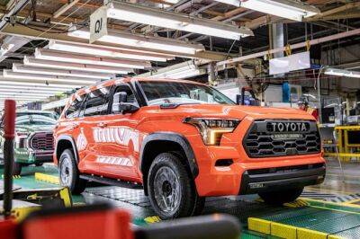 Toyota начала производство внедорожника Sequoia нового поколения - autostat.ru - Сша - штат Техас