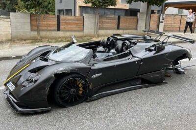 Bugatti La-Voiture - Ексклюзивний суперкар Pagani за $17 мільйонів розбили у прикрій ДТП - news.infocar.ua