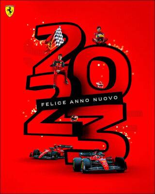 Новогодняя открытка от Ferrari - f1news.ru