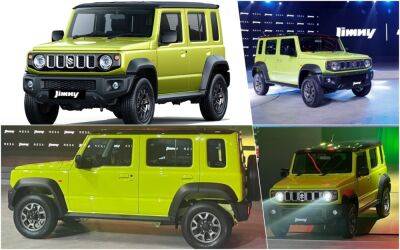 Внедорожник Suzuki Jimny стал пятидверным: где его будут продавать - zr.ru - Индия