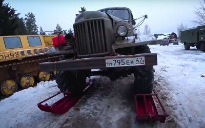 Самый большой снегоход в мире (видео) - zr.ru - Санкт-Петербург