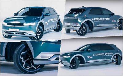 Ездит боком и делает «танковый разворот»: Hyundai представил тестовый электрокар - zr.ru