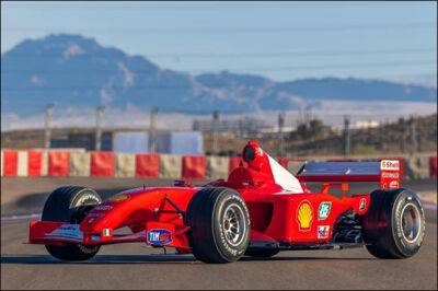 Михаэль Шумахер - Шоу-кар Ferrari F2001 продадут на аукционе - f1news.ru