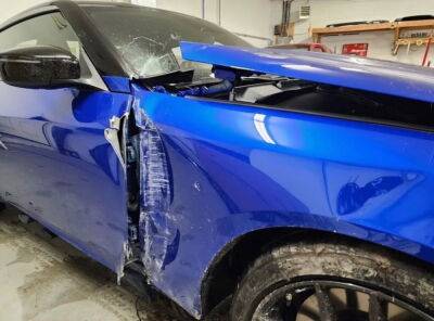 Новый Nissan Z разбился через несколько дней после доставки (фото) - autocentre.ua - Канада