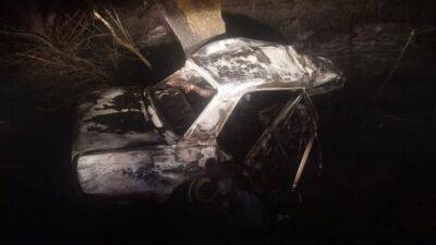 На Ставрополье ВАЗ врезался в дерево и загорелся, водитель госпитализирован - usedcars.ru - Ставрополье край