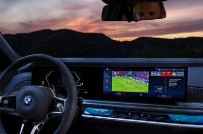 У BMW 7 Series 2023 тепер можна дивитися футбольні матчі - news.infocar.ua - Сша