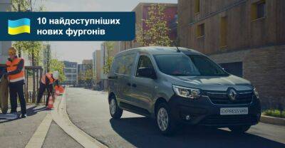 Найдоступніші нові фургони: що купити на AUTO.RIA? - auto.ria.com - Украина
