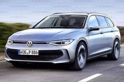 Опуліковано зображення нового електро-універсала VW Passat - news.infocar.ua