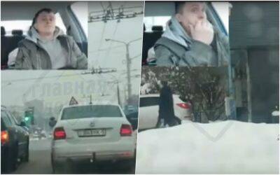 Женщина учится вождению. Инструктор — профи! (видео) - zr.ru