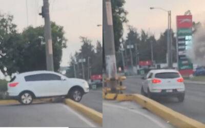 Нет времени на пробки: водитель действует жестко (видео) - zr.ru