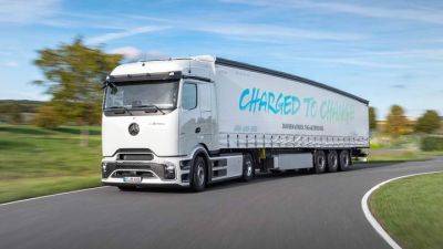 Электрический грузовик Mercedes-Benz eActros 600 проедет 1000 километров в день - auto.24tv.ua - Германия - Mercedes-Benz