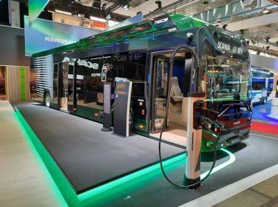 Scania показала инновационную платформу для электрических автобусов - autocentre.ua - Брюссель