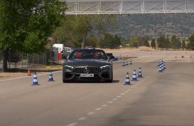 Спорткар Mercedes-AMG не справился с тестом на управляемость (видео) - autocentre.ua