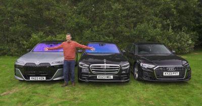 Битва роскоши: эксперты сравнили премиальные седаны BMW, Audi и Mercedes (видео) - focus.ua - Украина - Mercedes-Benz