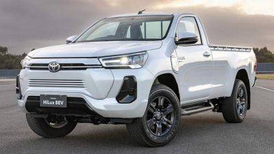 Toyota показала электрический Hilux - auto.24tv.ua - Англия - Австралия - Таиланд