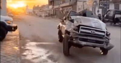 Бессмертное авто: пикап Toyota остался на ходу после страшного ДТП (видео) - focus.ua - Украина - Сша - Саудовская Аравия