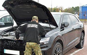 Угнанный Audi Q8 задержали на границе Польши с Беларусью - charter97.org - Украина - Белоруссия - Польша - Румыния