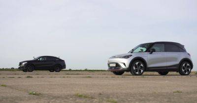 Новейший электрокроссовер Smart сравнили с заряженным Mercedes в заезде по прямой (видео) - focus.ua - Украина