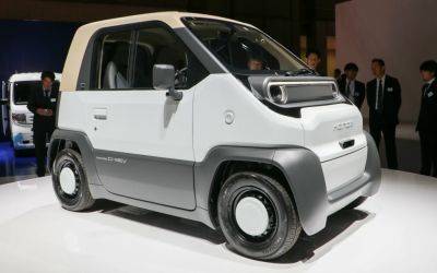 Honda привезла на выставку в Токио беспилотный миниэлектромобиль со съемными батареями - autocentre.ua - Япония - Токио