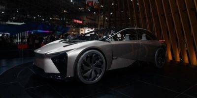 Вільям Бернс - 1000 км на одной зарядке. Lexus показал концепт нового электрокара с футуристическим дизайном - nv.ua - Украина - Япония