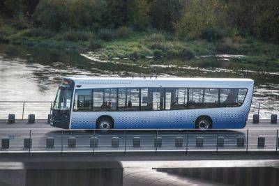 100-процентно электрический литовский автобус «Dancer» дебютирует на выставке "Busworld 2023" - obzor.lt - Литва - Брюссель - Бельгия