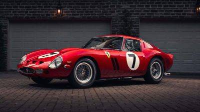 Самый дорогой Ferrari GTO продали за 51,7 млн долларов - auto.24tv.ua - Сша