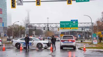На границе США и Канады взорвался автомобиль Bentley (видео) - autocentre.ua - Канада - Сша - Нью-Йорк