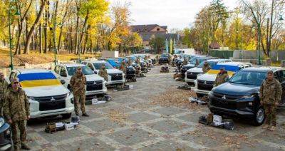 Саперным группам ВСУ передали 20 пикапов Mitsubishi (фото) - autocentre.ua - Украина