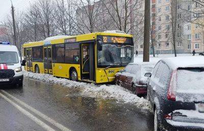 ДТП в Минске: водителю автобуса стало плохо во время движения - ont.by - Белоруссия - Минск