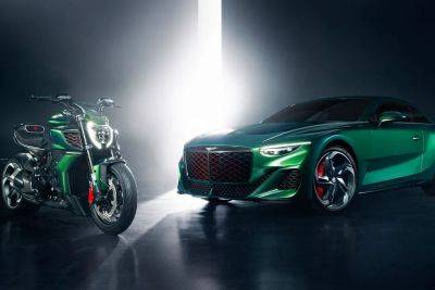 Bentley Mulliner - Bentley и Ducati совместно выпустят мотоцикл, вдохновленный купе Batur - autocentre.ua