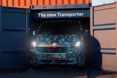Volkswagen Transporter нового поколения показался на видео - kolesa.ru - Германия
