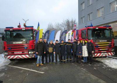 Спасатели прифронтовых районов получили пожарные автомобили из Лондона - autocentre.ua - Украина - місто Киев - місто Лондон