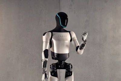 Робот-помощник Tesla похудел, стал быстрее ходить и бережно обращается с яйцами - kolesa.ru - Сша